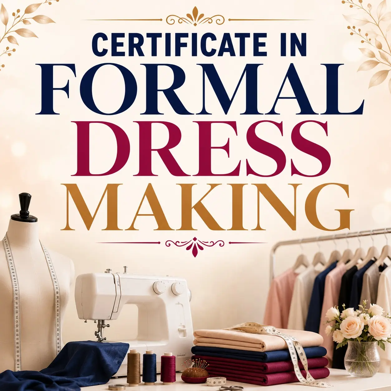 Certificate in Formal Dress Making